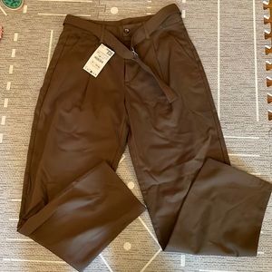 NWT Men’s Zara Pleated Chinos